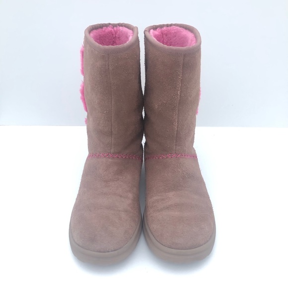 ♦️SOLD♦️UGG Australia I Heart Kisses Tan Suede - Picture 3 of 14